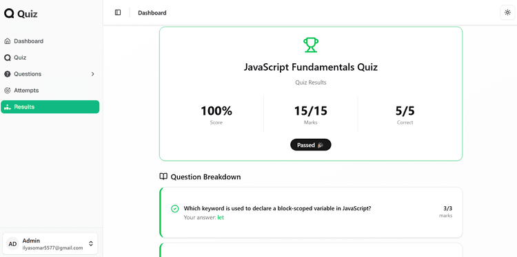 Quiz Application