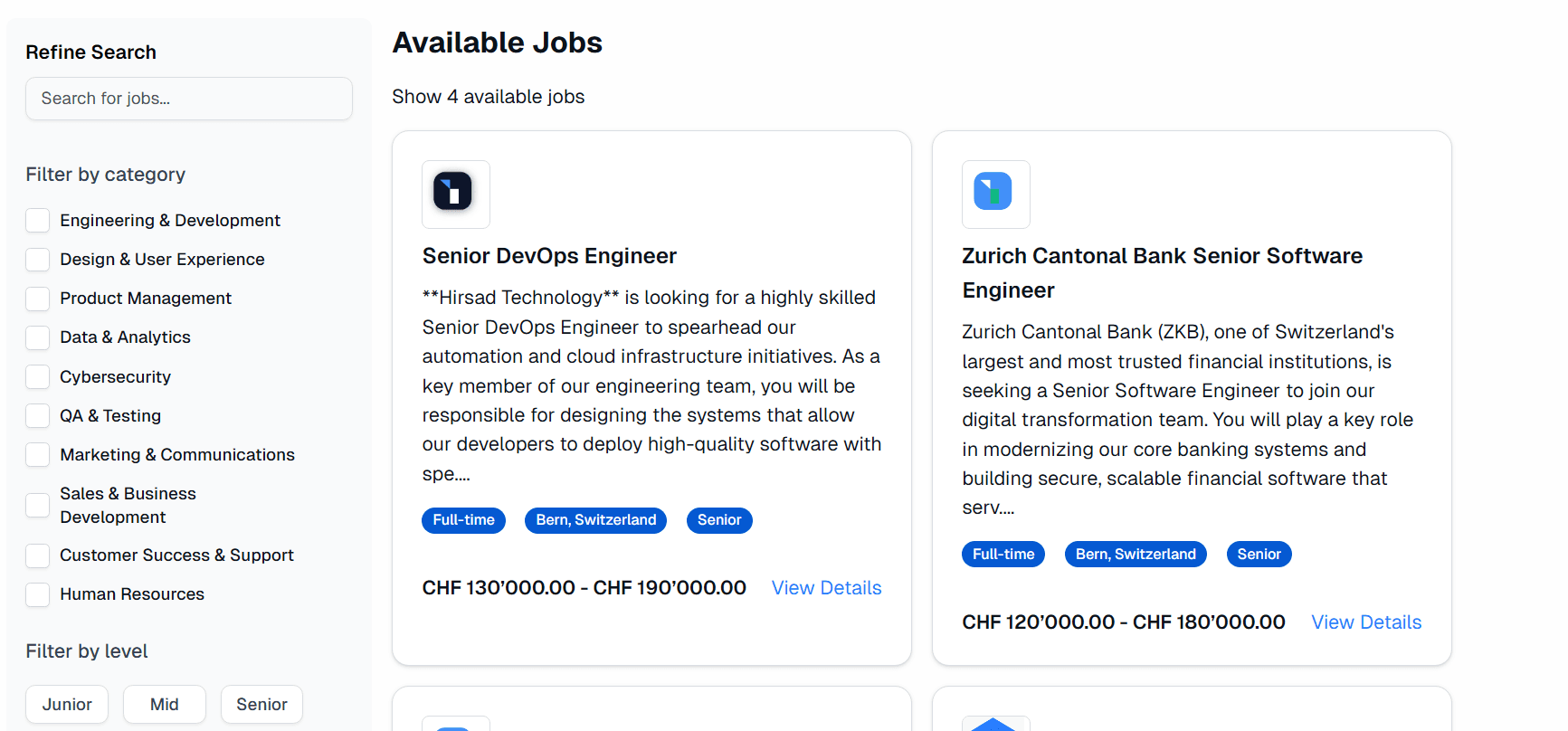 Job Portal Application