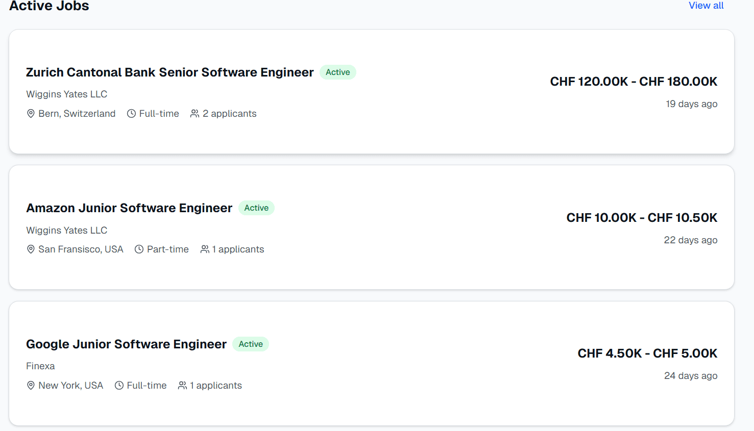 Job Portal Application