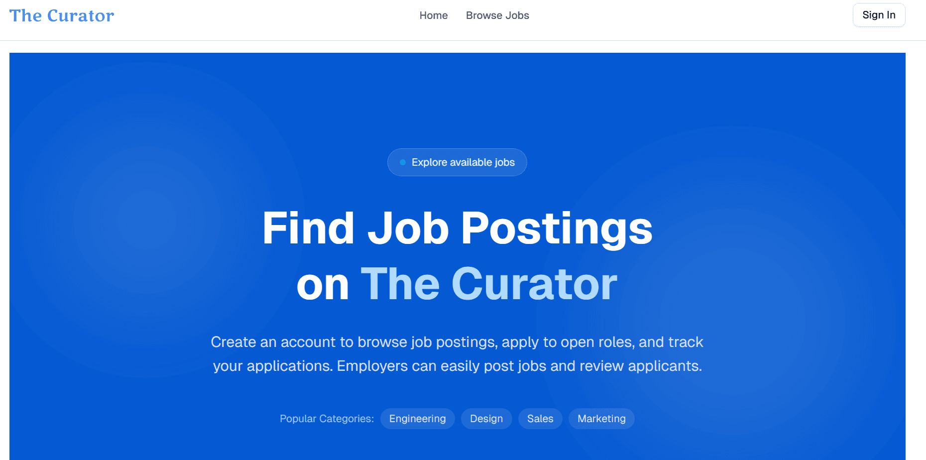Job Portal Application
