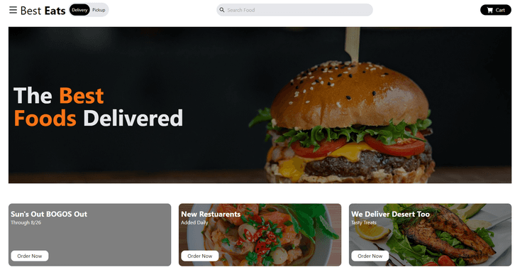 Restaurant Website